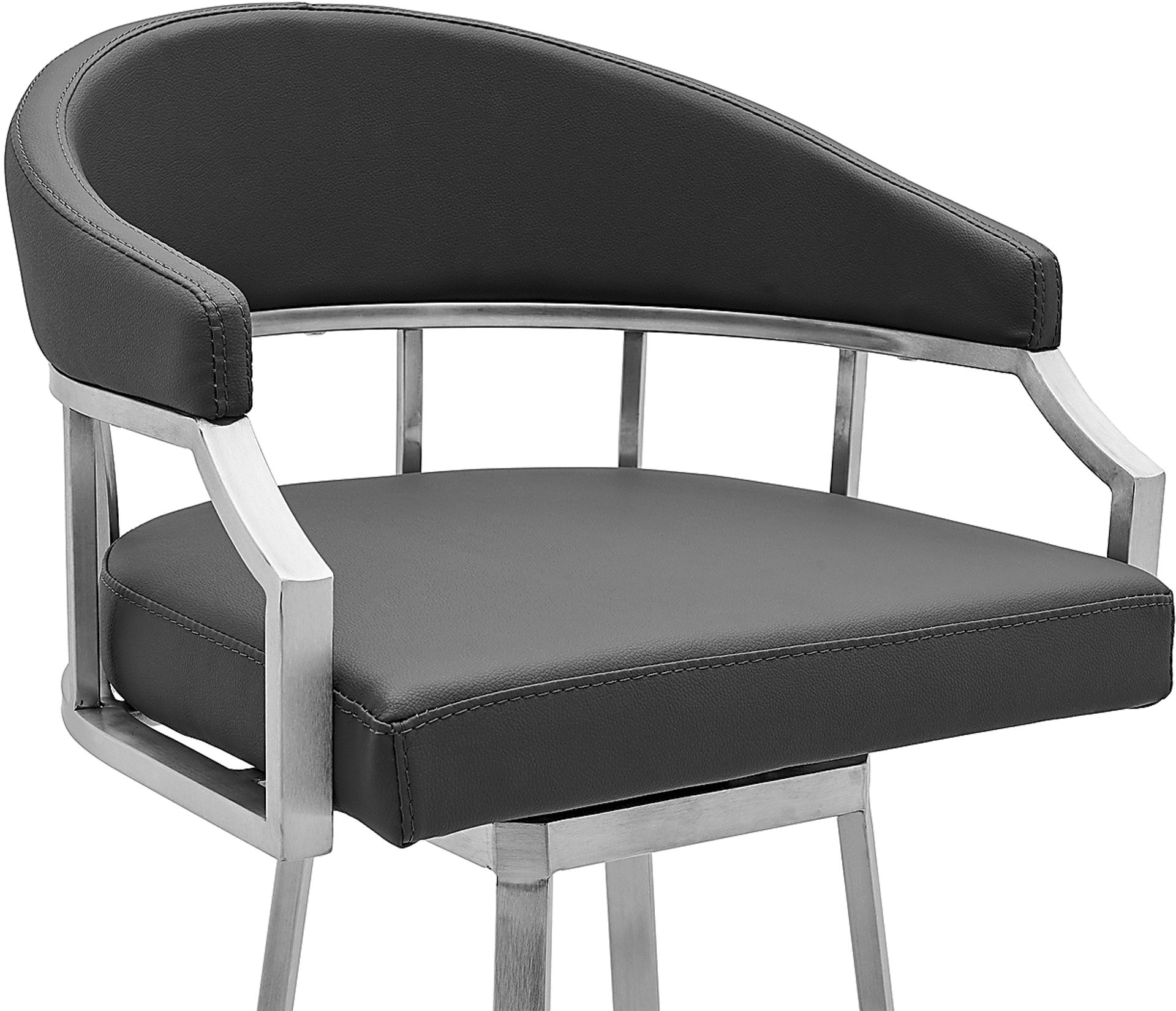 Asherlee Gray Barstool - Image 5
