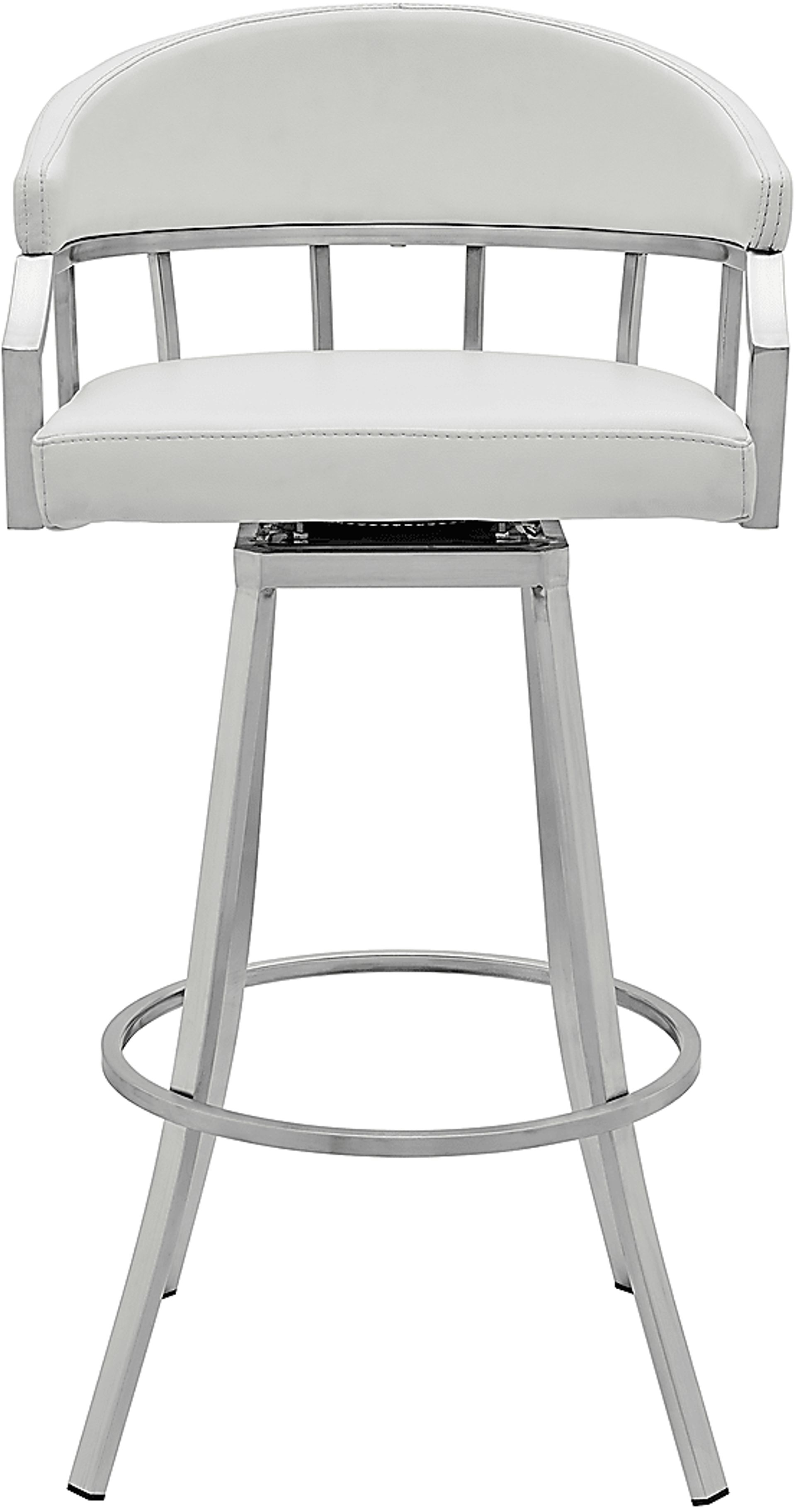 Asherlee White Barstool - Image 2
