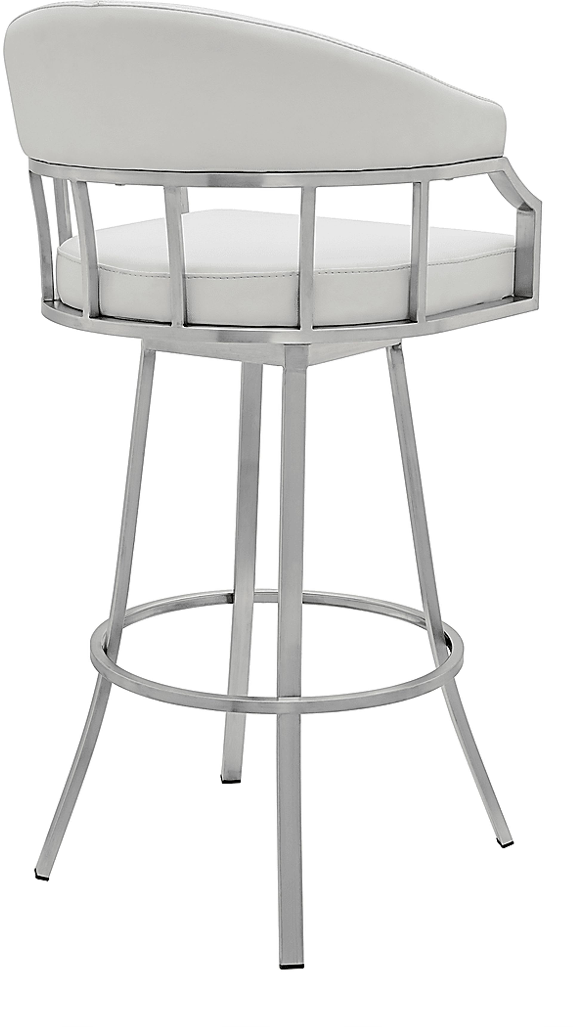Asherlee White Barstool - Image 3