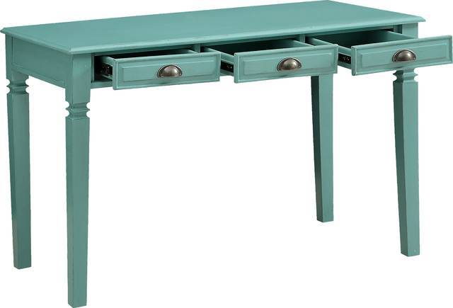 Asherton Teal Desk - Thumbnail - Image 3