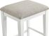 Asheville Heights Brown Upholstered Counter Height Stool