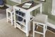 Asheville Heights White Counter Height Dining Table