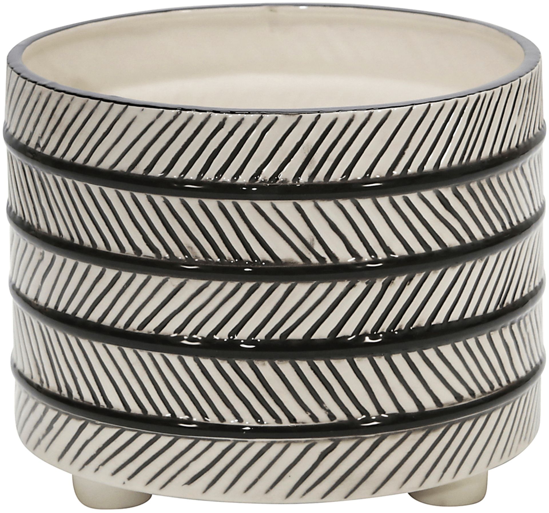 Asheworth Gray Planter, Set of 2 - Image 3