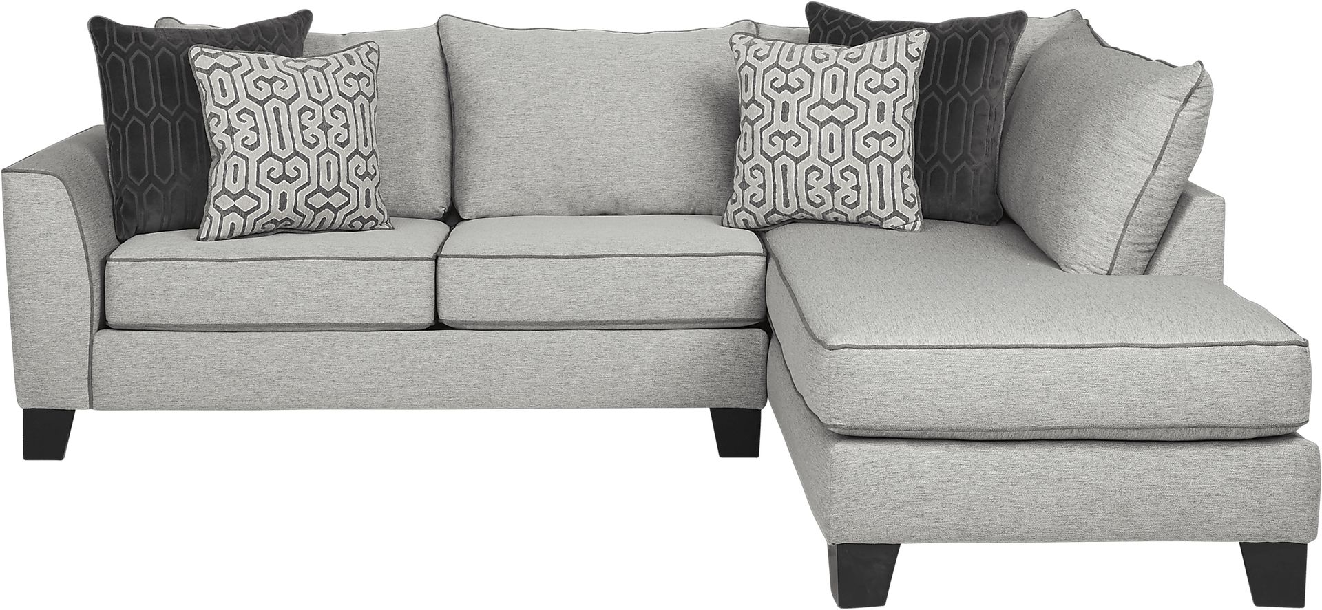 Ashford Landing Gray 2 Pc Sectional - Image 1