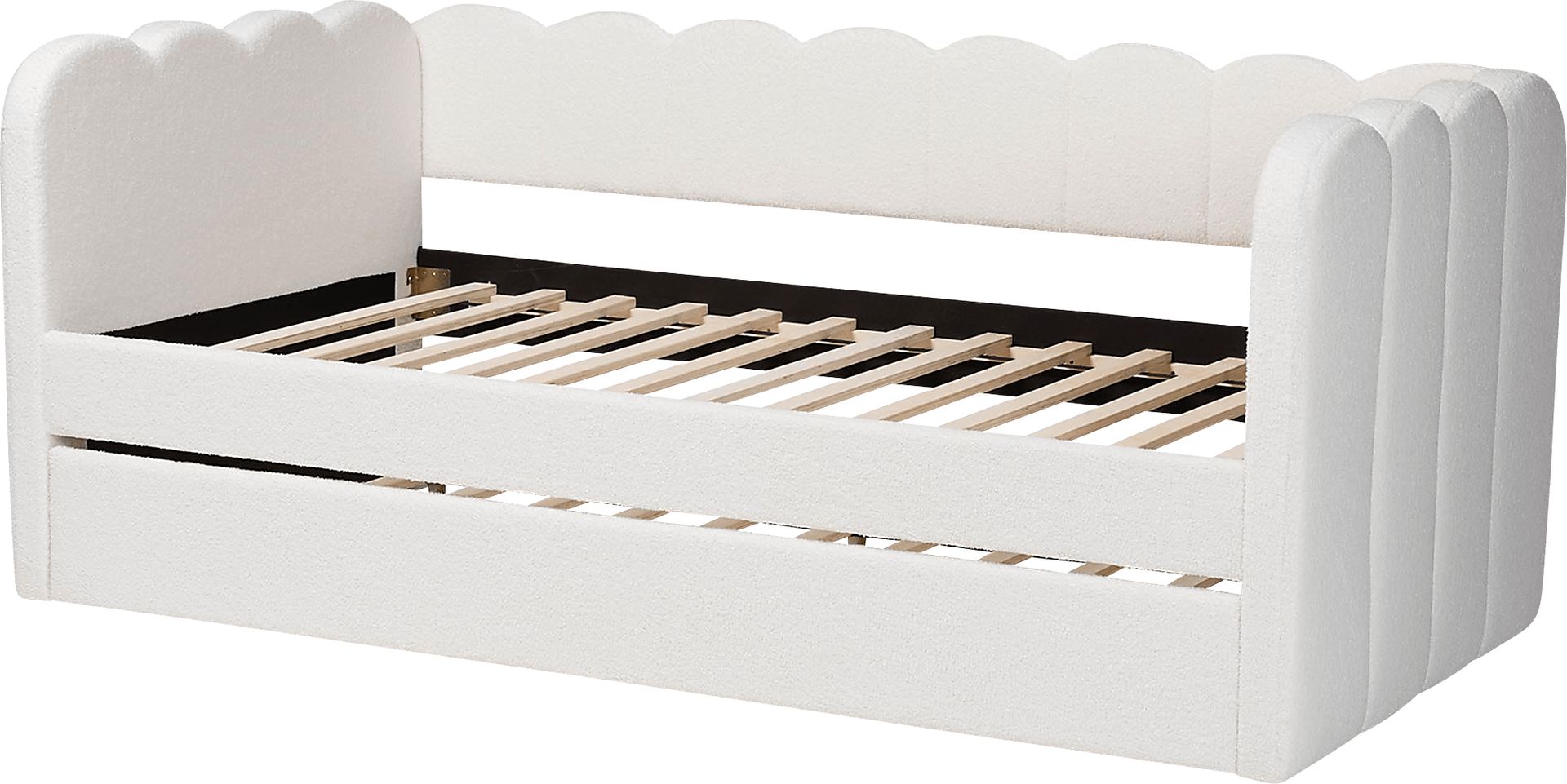 Ashia Cream Daybed with Trundle - Image 9