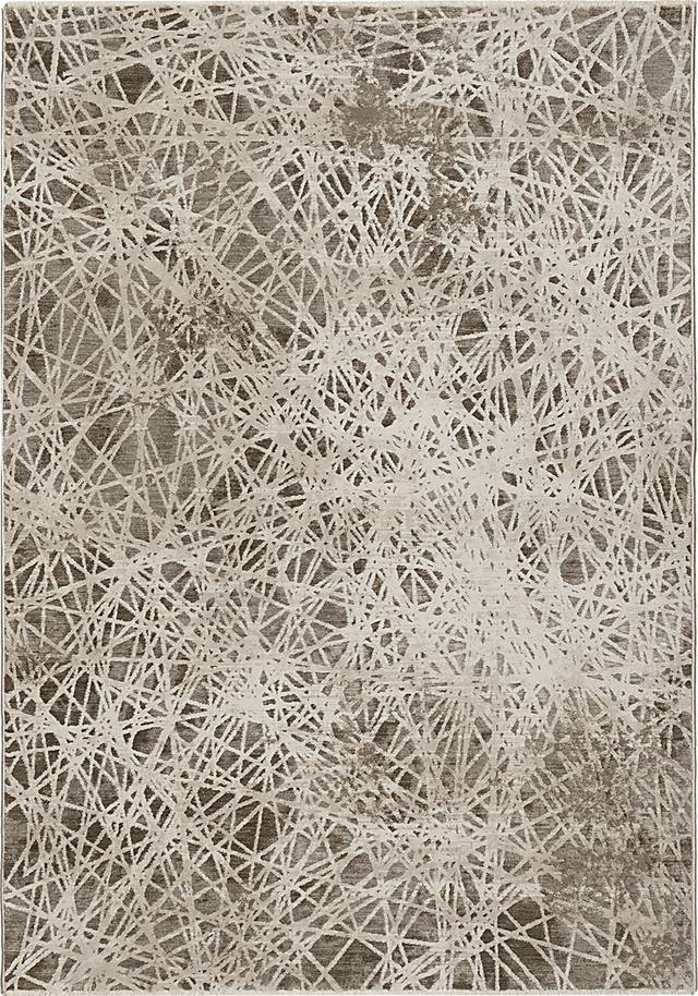 Ashile Taupe 7'10 x 10' Rug - Thumbnail - Image 1