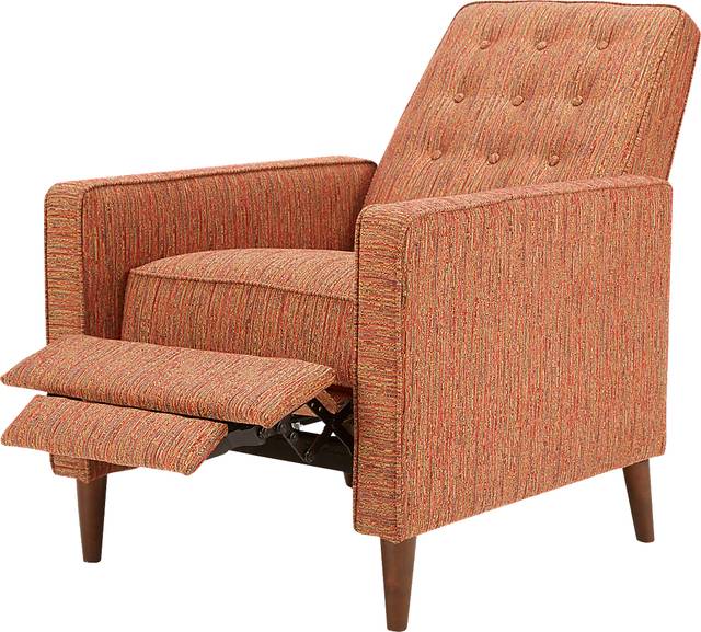 Ashington Red Push Back Recliner - Thumbnail - Image 3