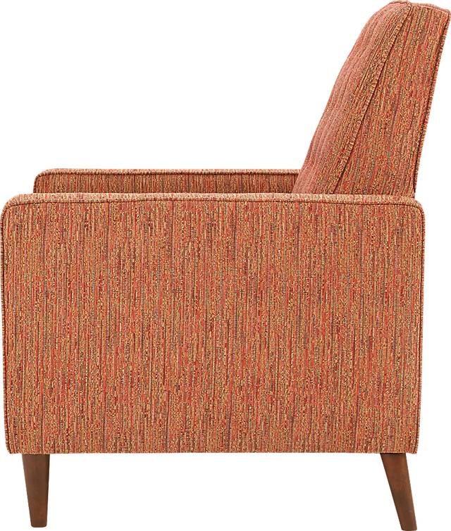 Ashington Red Push Back Recliner - Thumbnail - Image 4