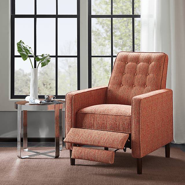 Ashington Red Push Back Recliner - Thumbnail - Image 7