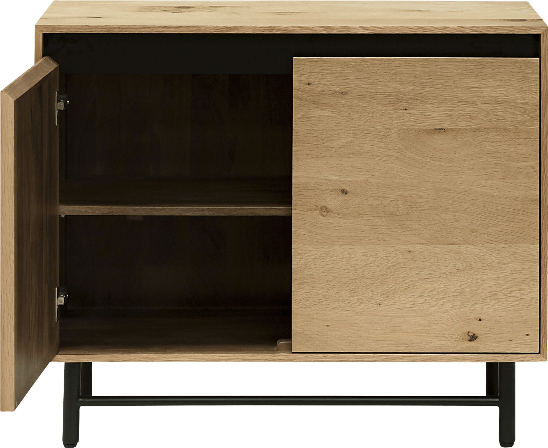 Ashiqa Brown Accent Cabinet - Image 3