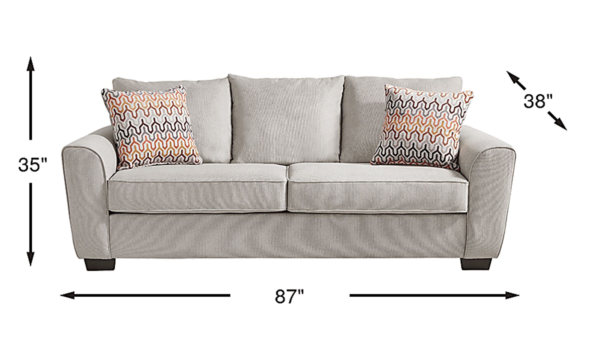 Dimension Image. Please refer to the Dimension Tab on this page for dimension details.