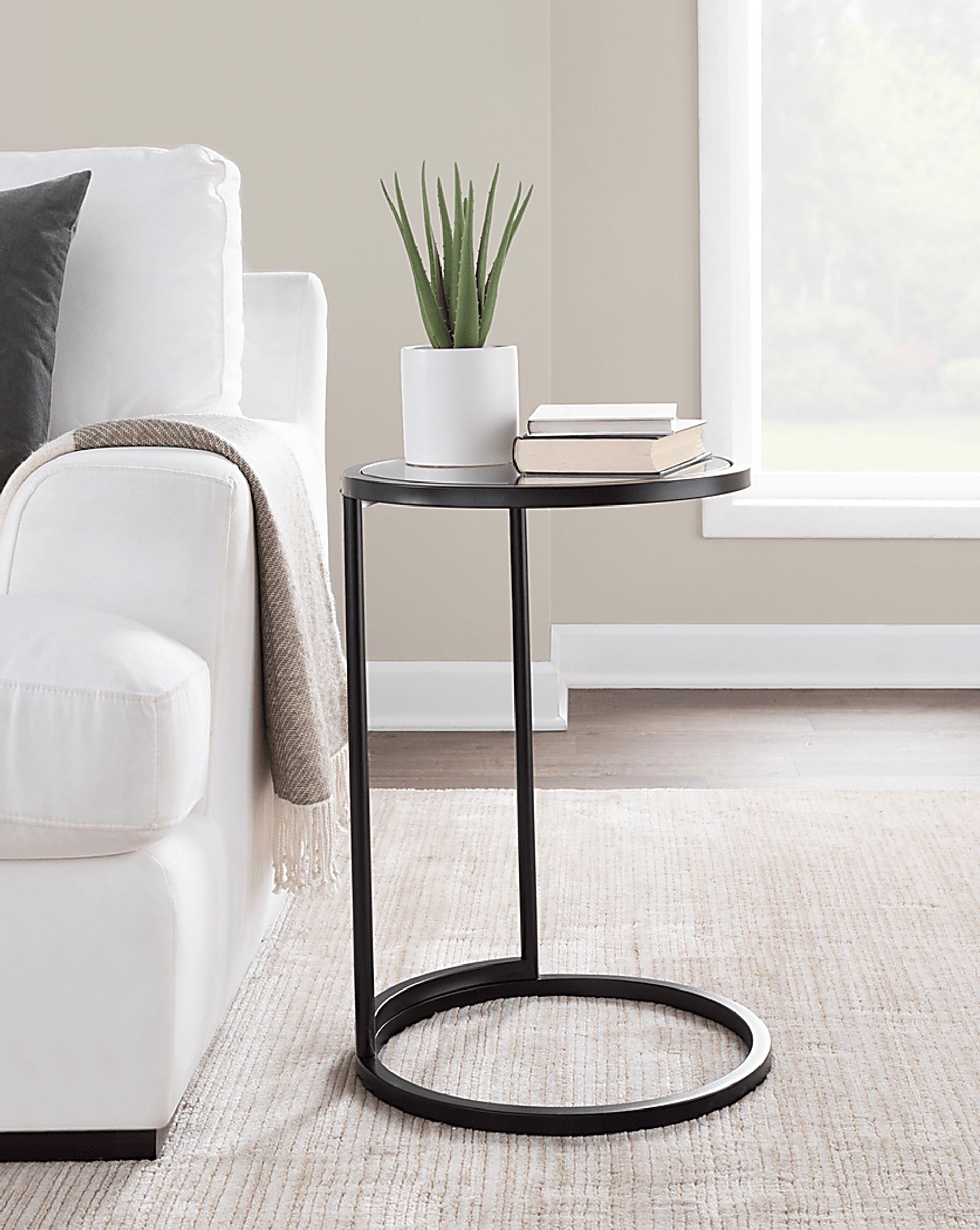 Ashlight Black End Table - Image 8