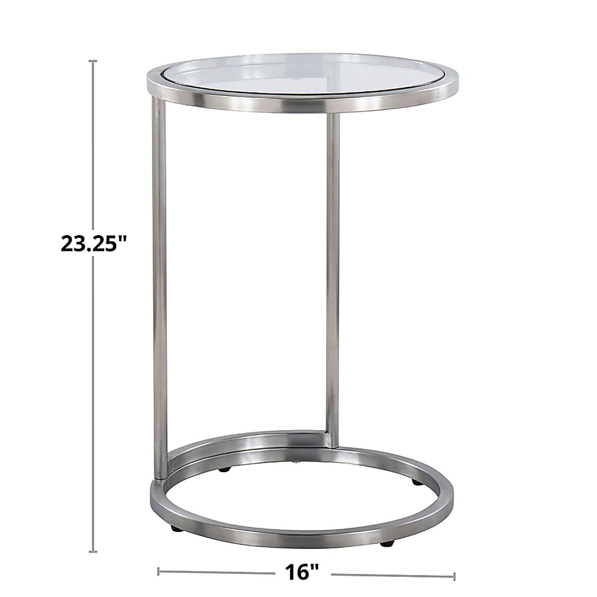 Ashlight Black End Table