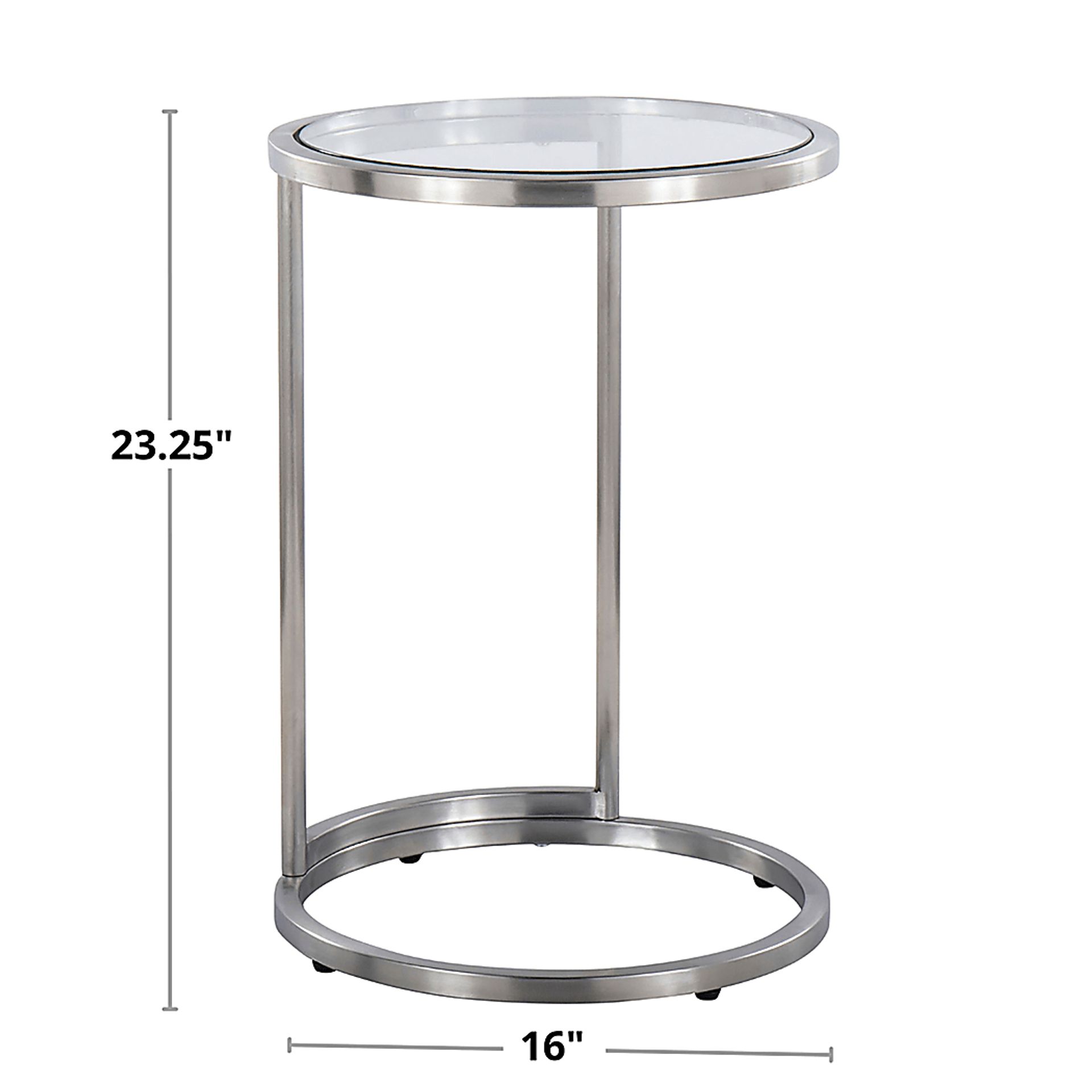 Ashlight Silver End Table - Image 10