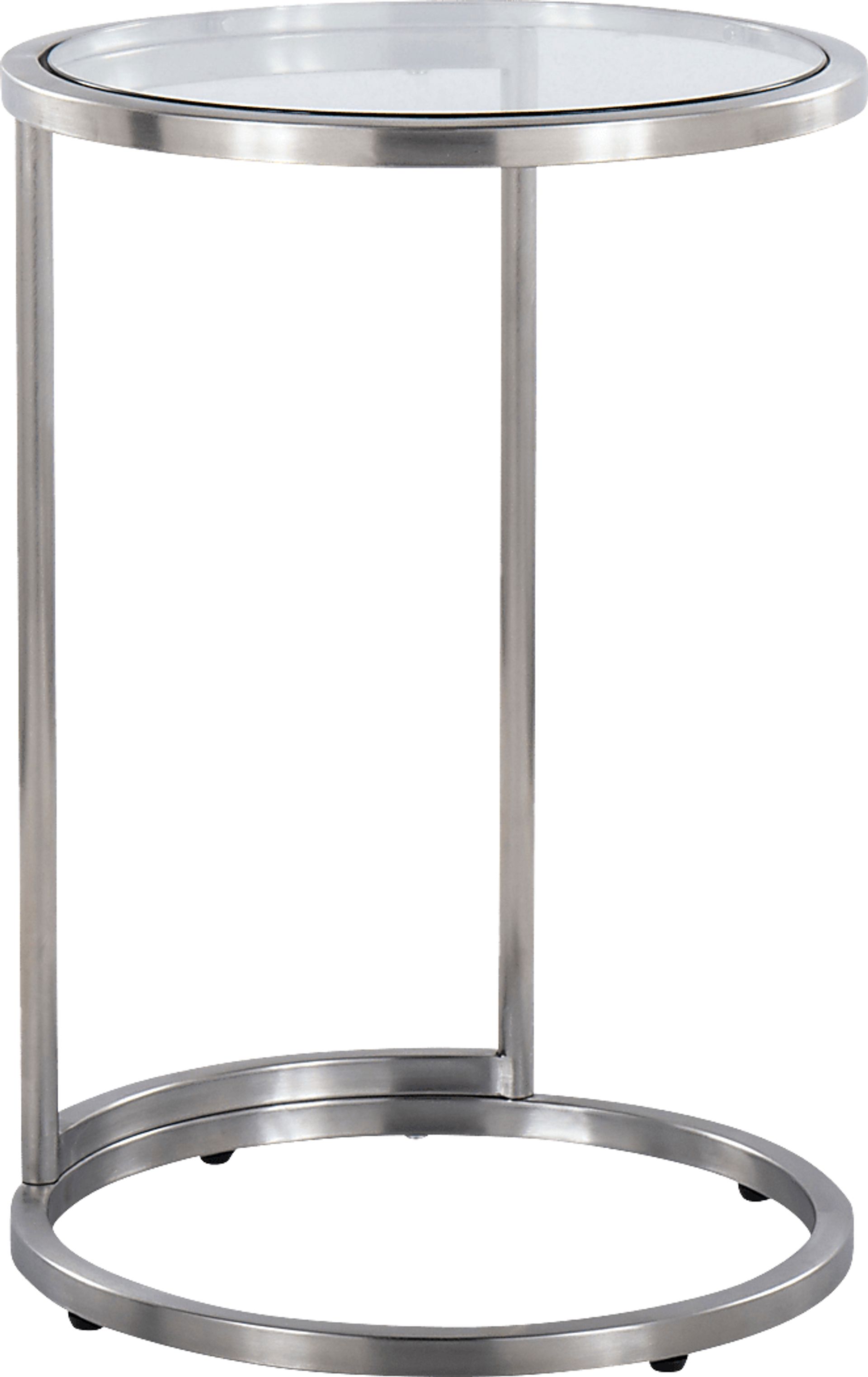Ashlight Silver End Table - Image 1