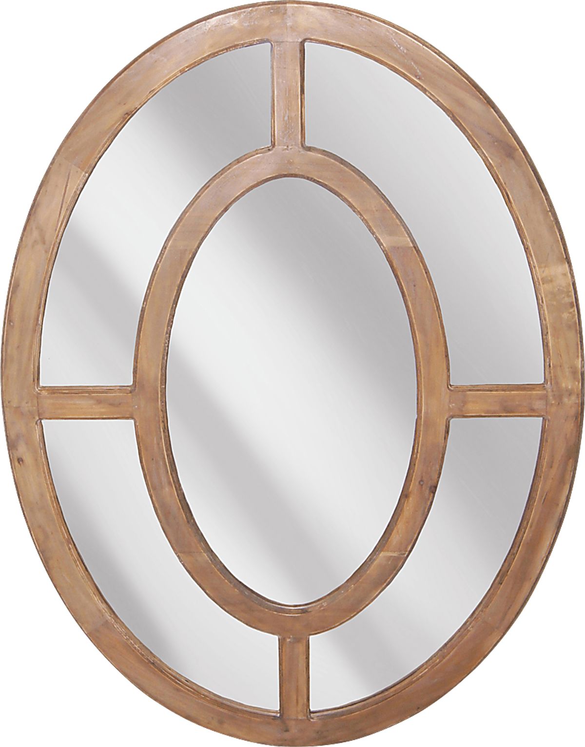 New Classic Furniture Ashland Mirror in Rustic Brown