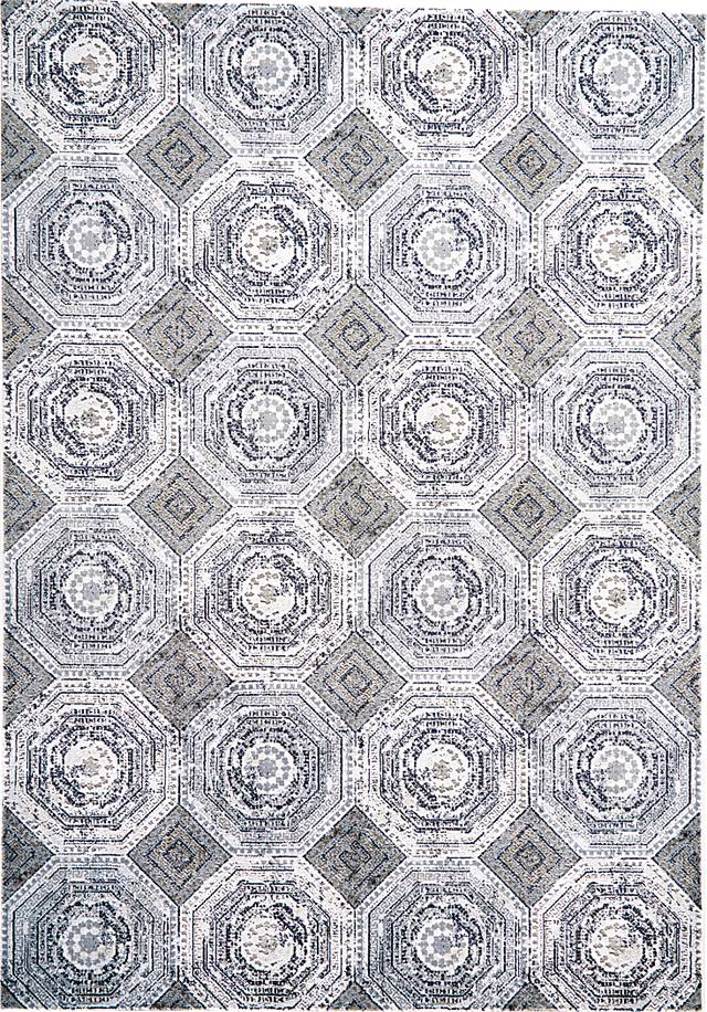 Ashling White 5'2 x 7'2 Rug - Thumbnail - Image 1