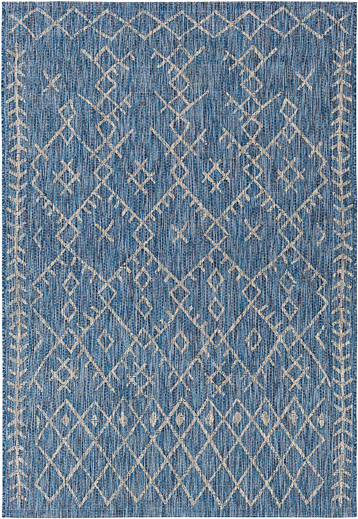 Ashlyn Denim Blue Outdoor Rug | Rooms to Go