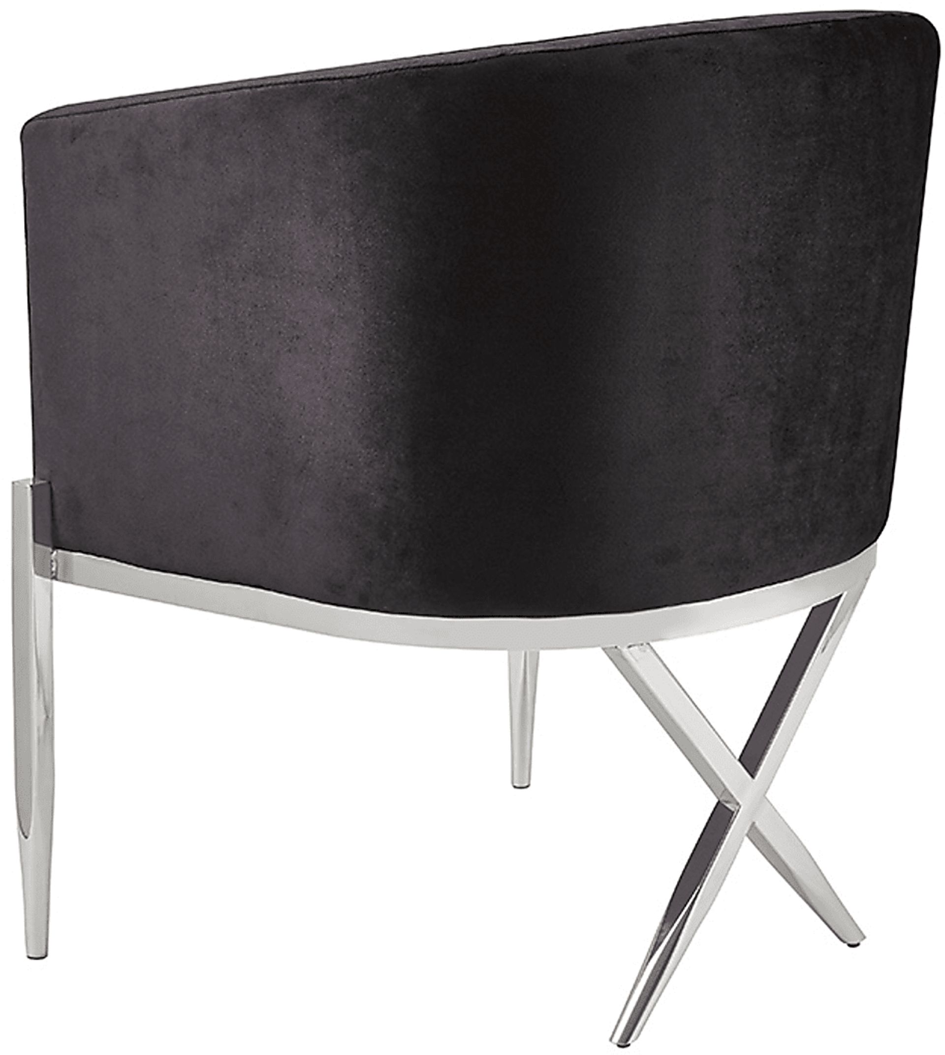 Ashmead Black Accent Chair - Image 2
