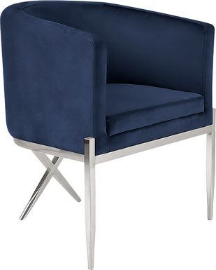Ashmead Blue Accent Chair