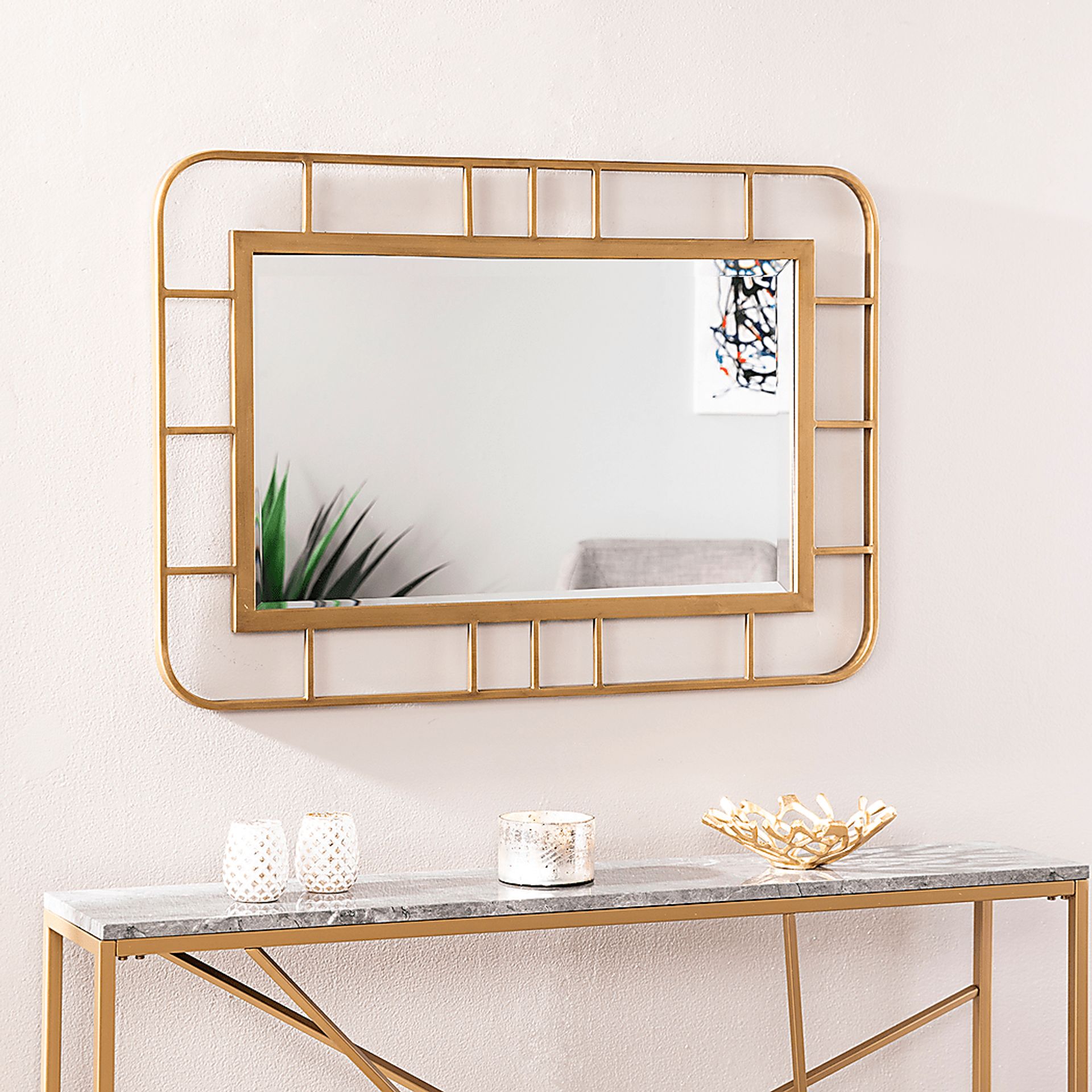 Ashmoore Yellow Mirror - Image 5