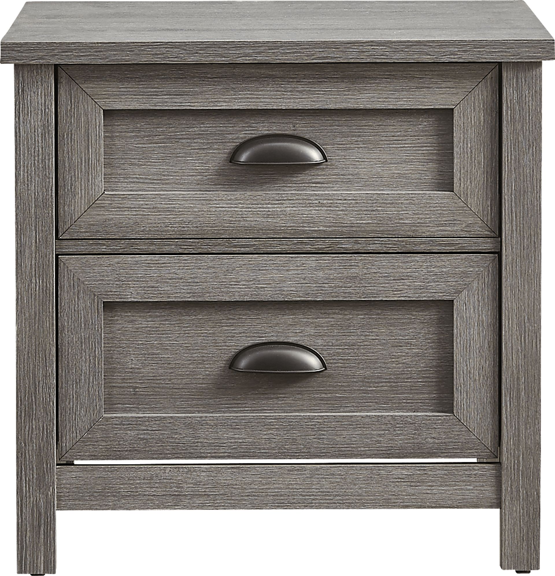 Ashnky Gray Nightstand - Image 2