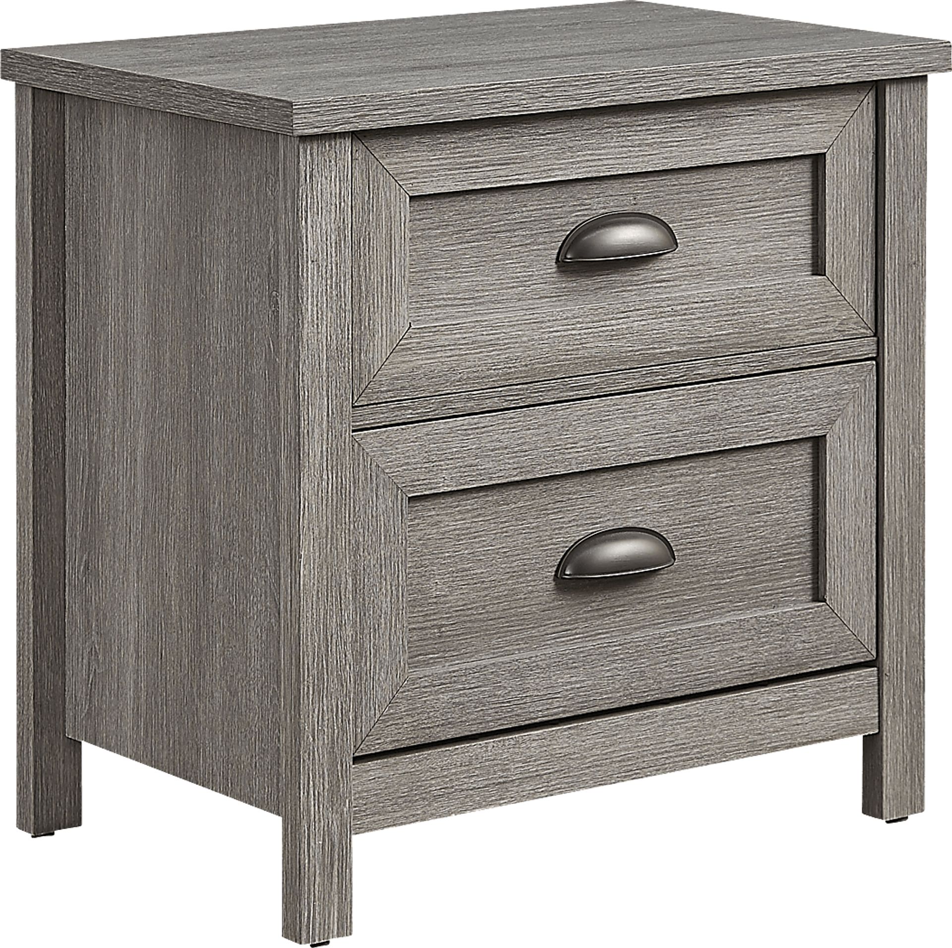 Ashnky Gray Nightstand - Image 1
