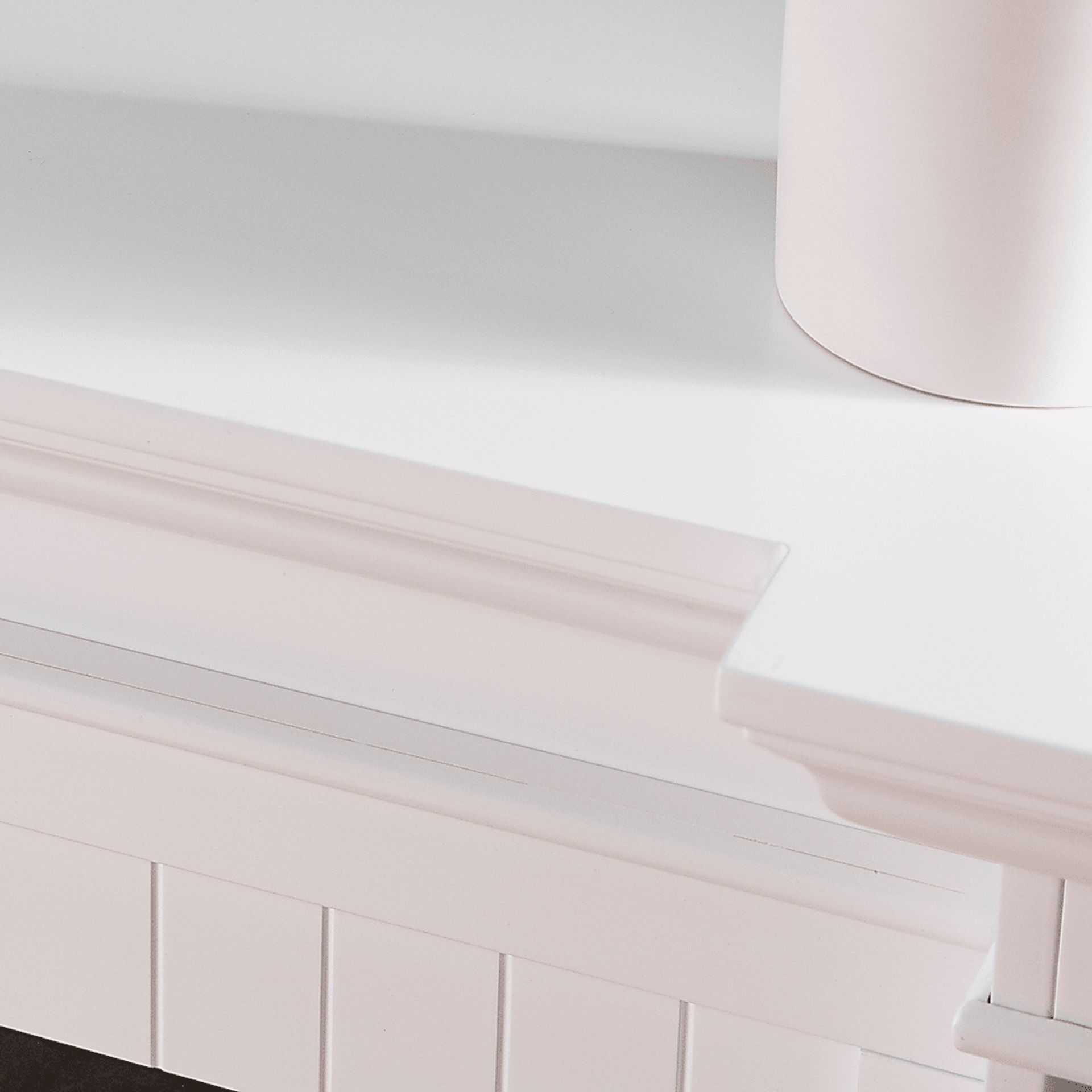Ashprington I White 55 in. Console, With Color Changing Electric Fireplace - Image 7