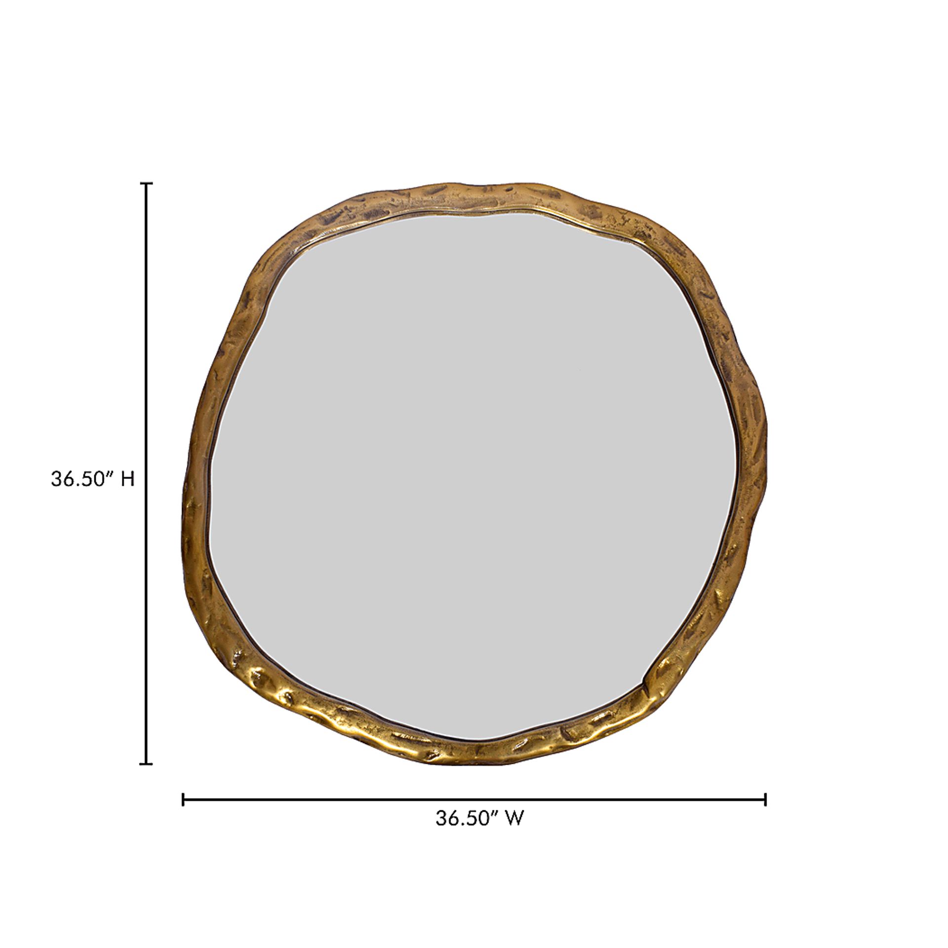 Ashtom Gold Large Mirror - Image 2