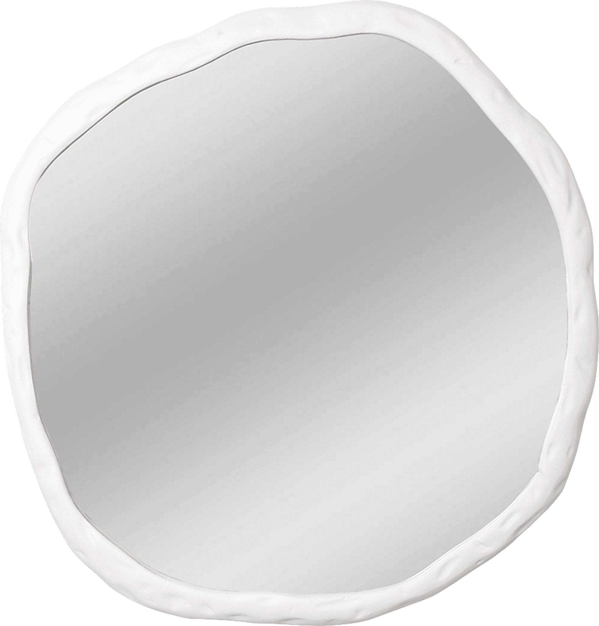 Ashtom White Large Mirror - Image 1