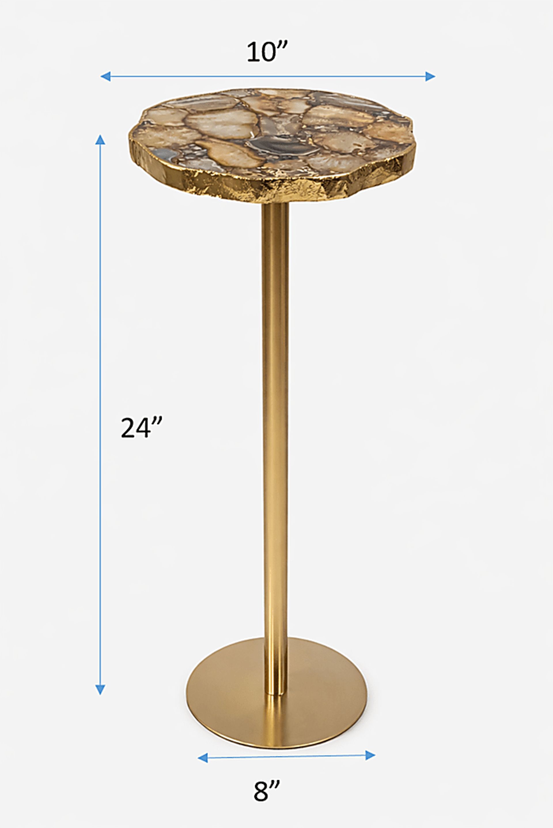 Asilbe Gold Accent Table - Image 8