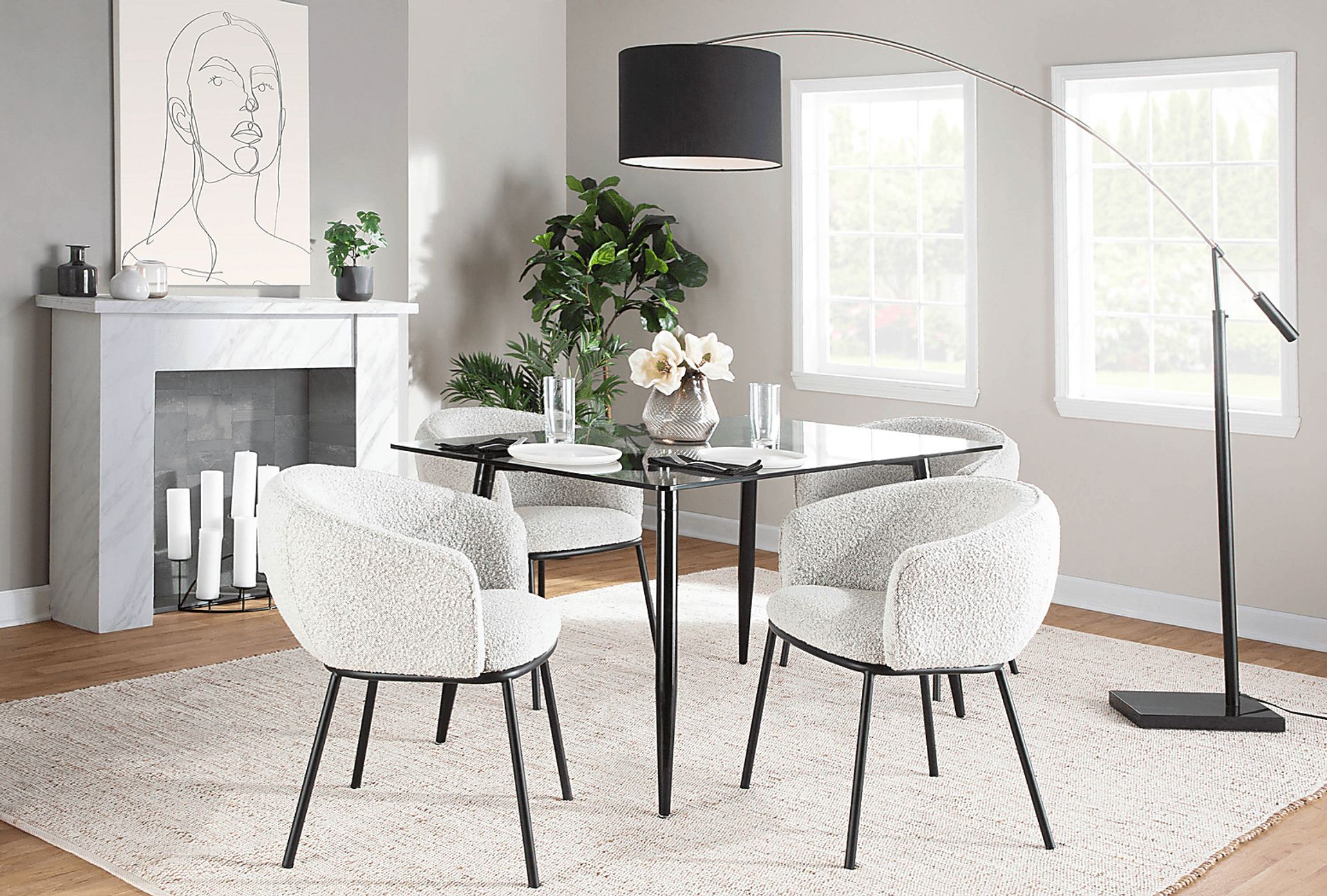Aslande Gray Accent Chair - Image 7