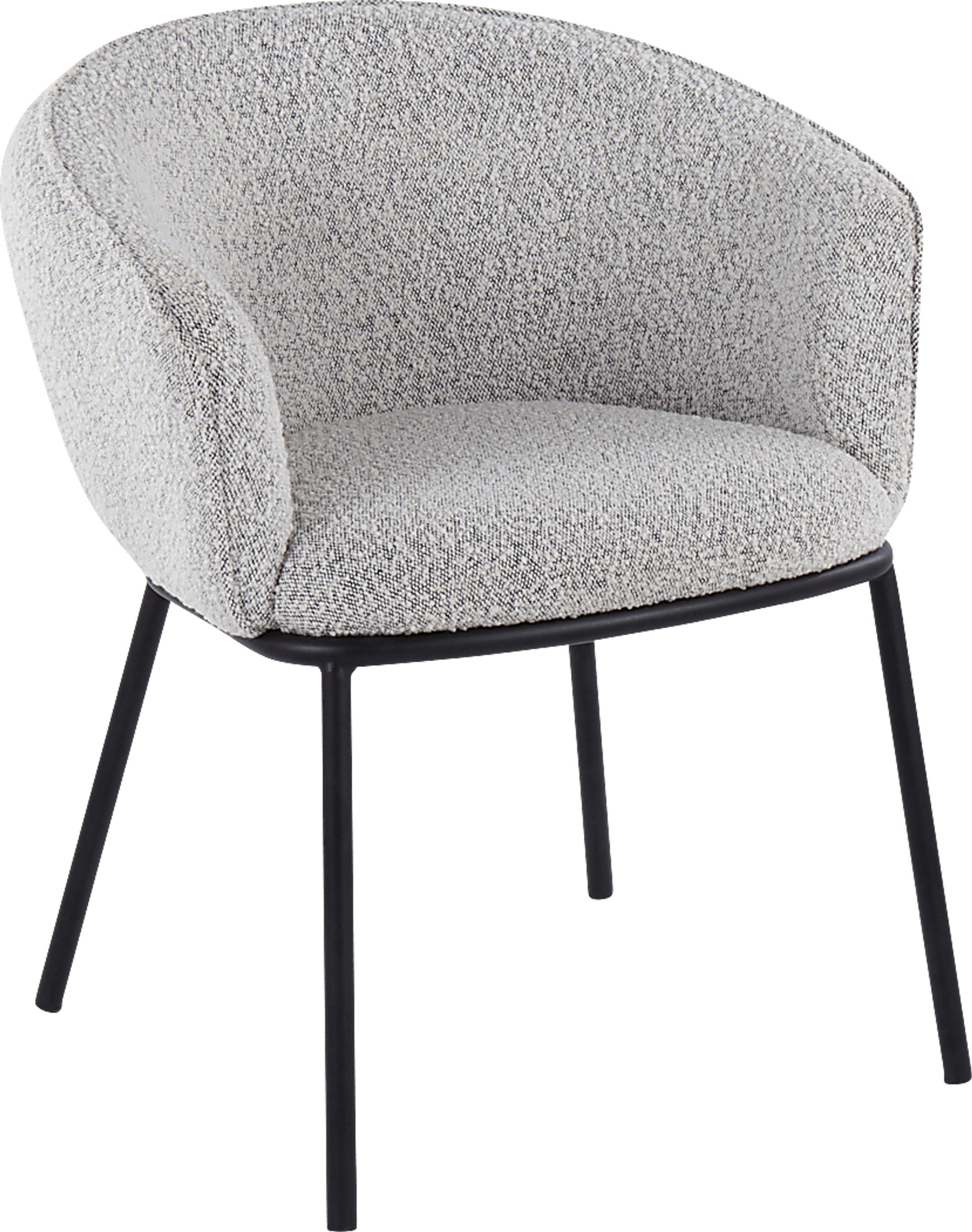 Aslande Gray Accent Chair - Image 1