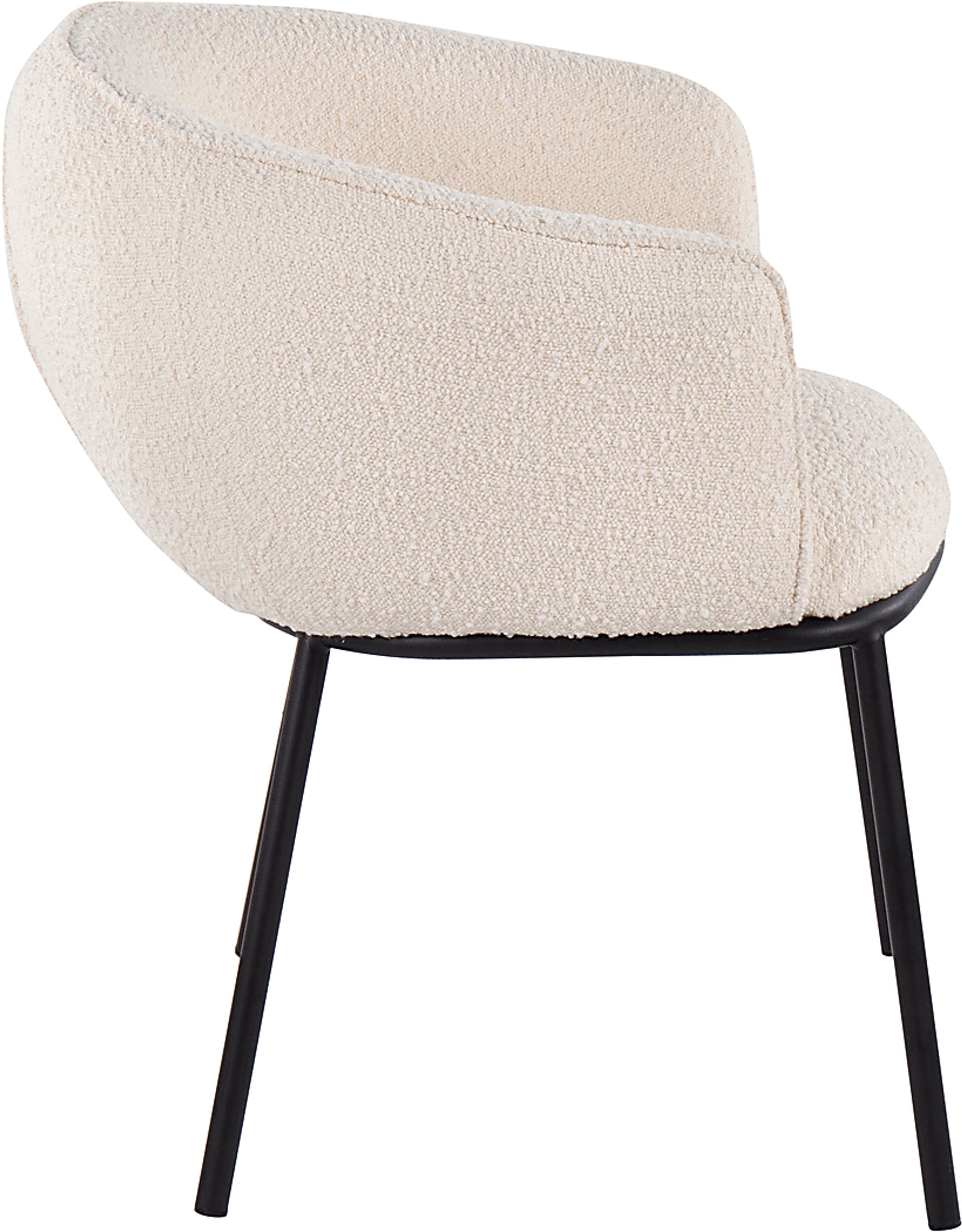 Aslande White Accent Chair - Image 2