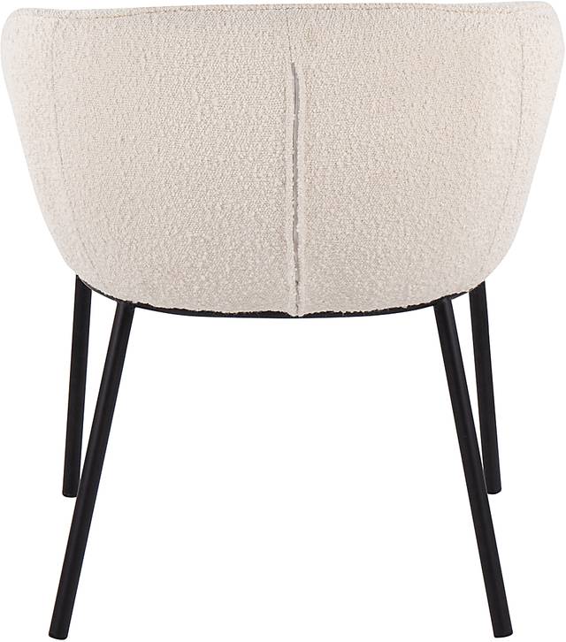 Aslande White Accent Chair - Thumbnail - Image 4