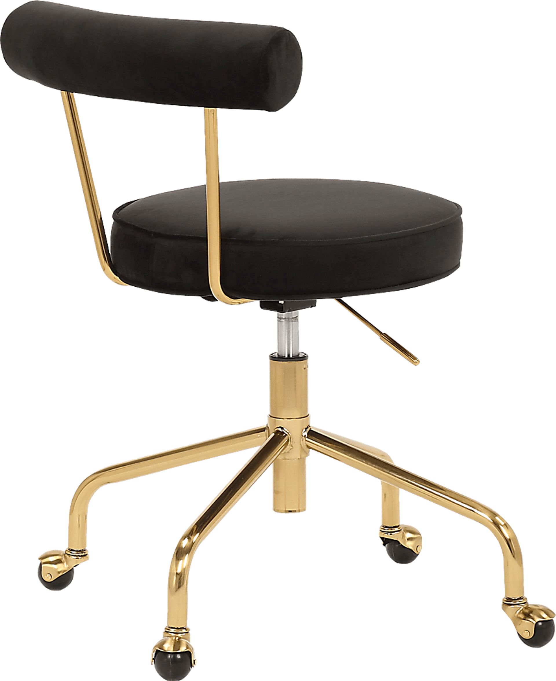 Asled Black Office Chair - Image 3
