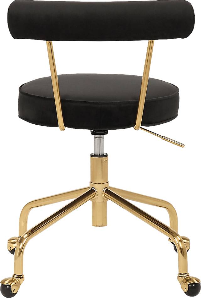 Asled Black Office Chair - Thumbnail - Image 4