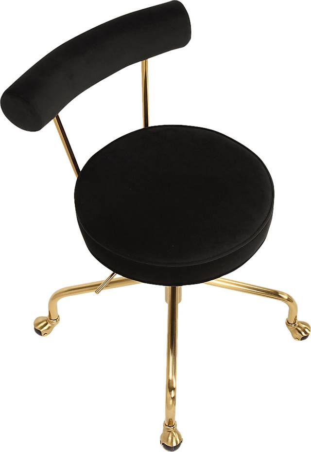 Asled Black Office Chair - Thumbnail - Image 8