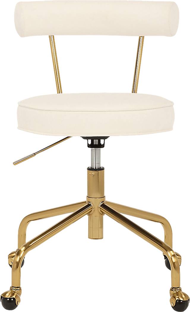Asled Cream Office Chair - Thumbnail - Image 5