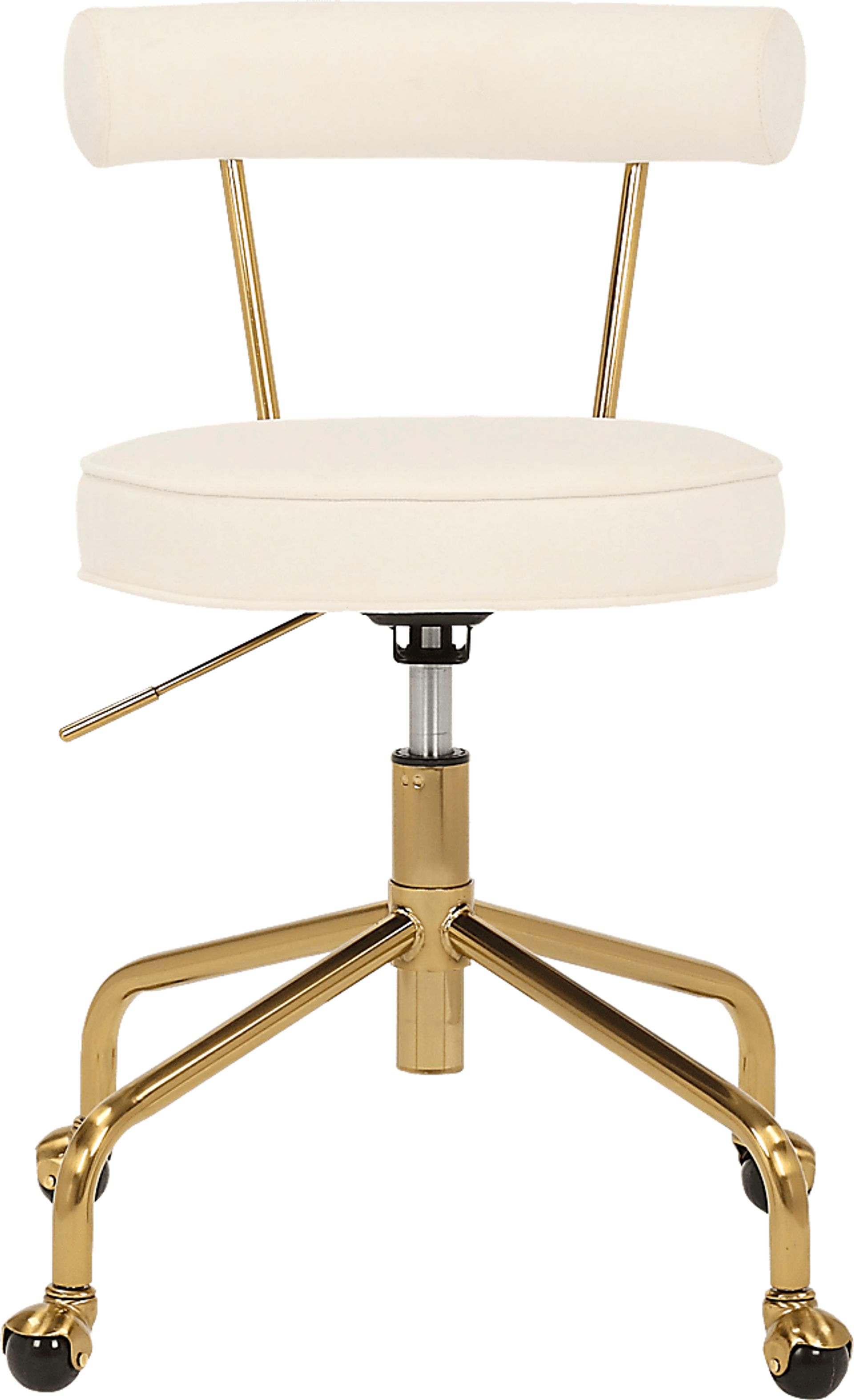 Asled Cream Office Chair - Image 5