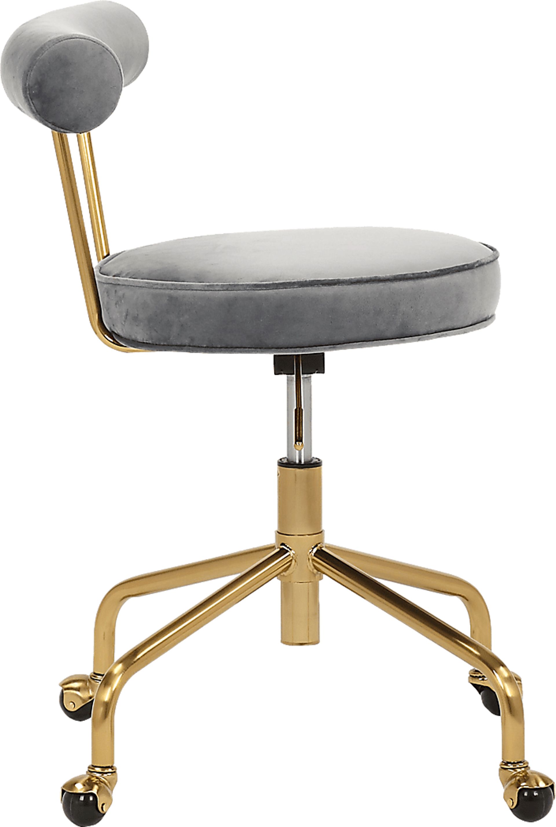 Asled Gray Office Chair - Image 2