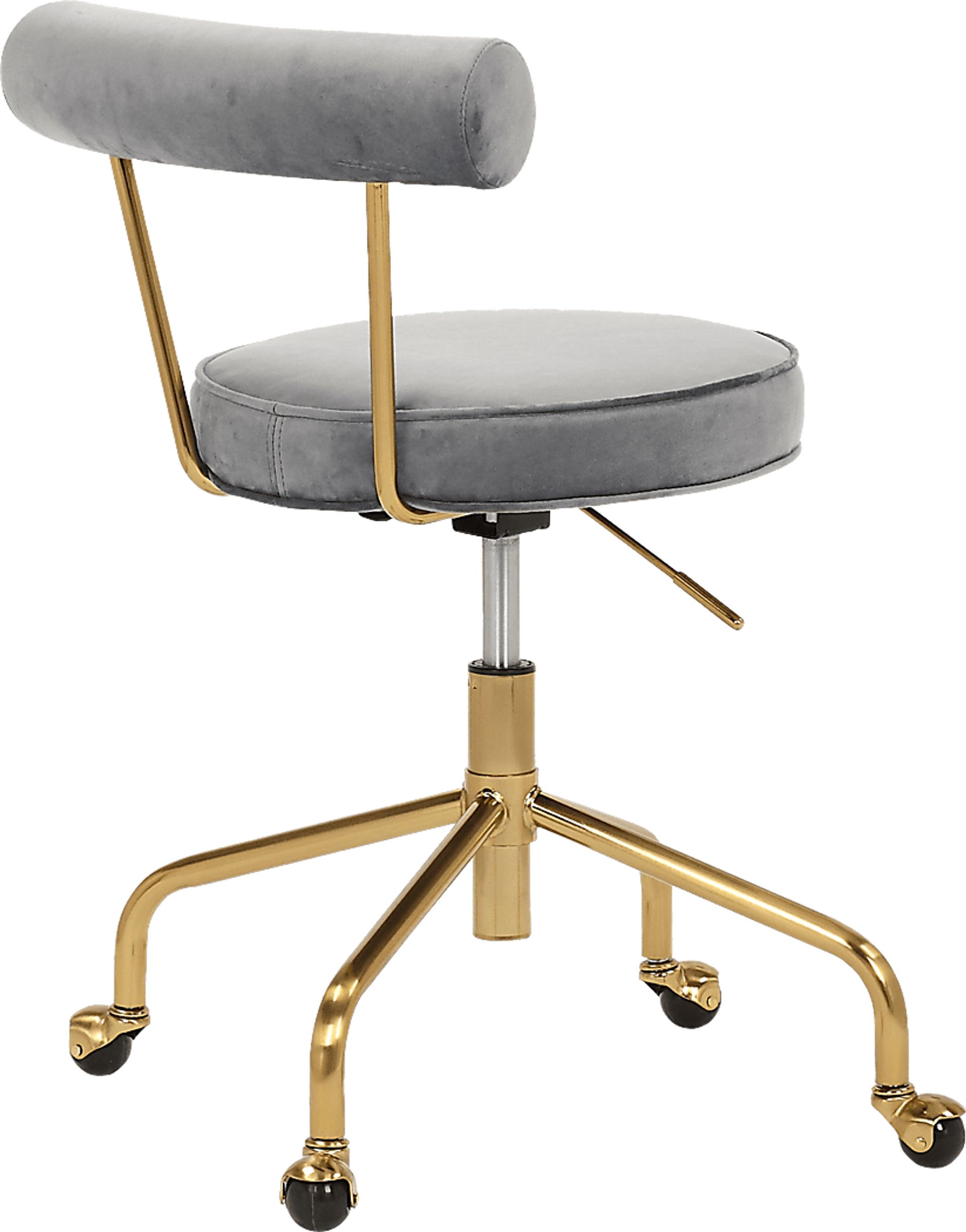 Asled Gray Office Chair - Image 3
