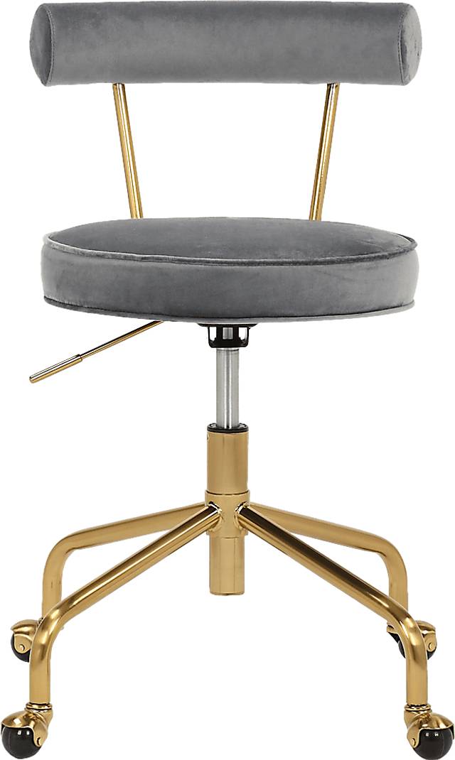 Asled Gray Office Chair - Thumbnail - Image 5