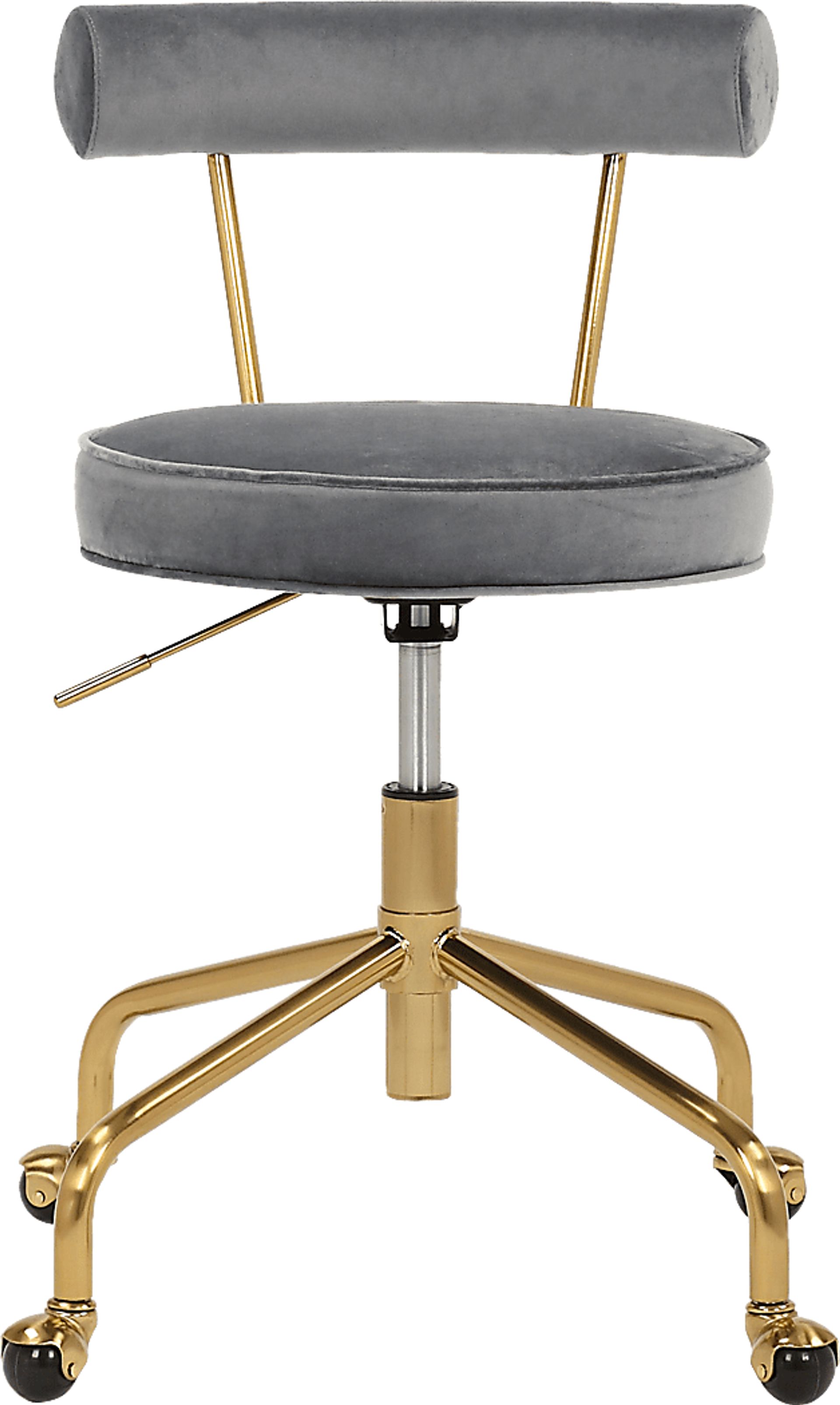 Asled Gray Office Chair - Image 5