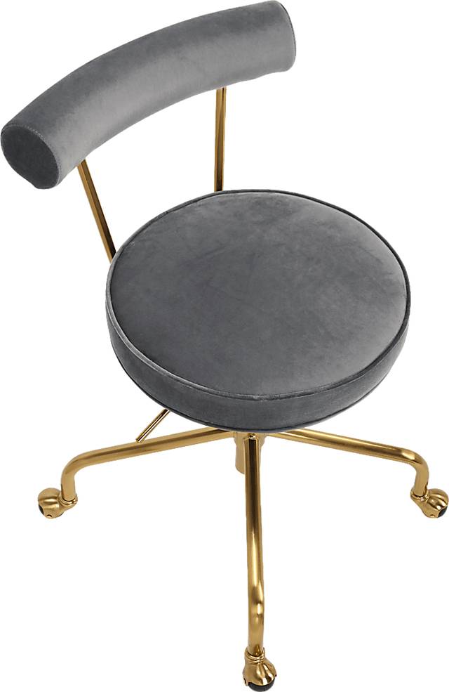 Asled Gray Office Chair - Thumbnail - Image 8