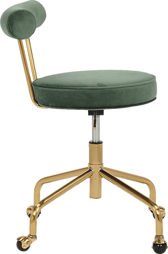 Asled Green Office Chair - Thumbnail - Image 2