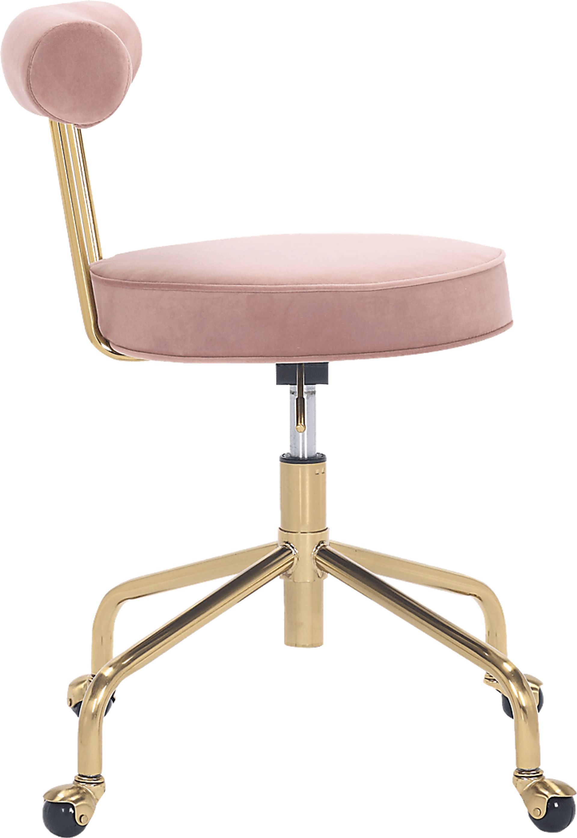 Asled Pink Office Chair - Image 2