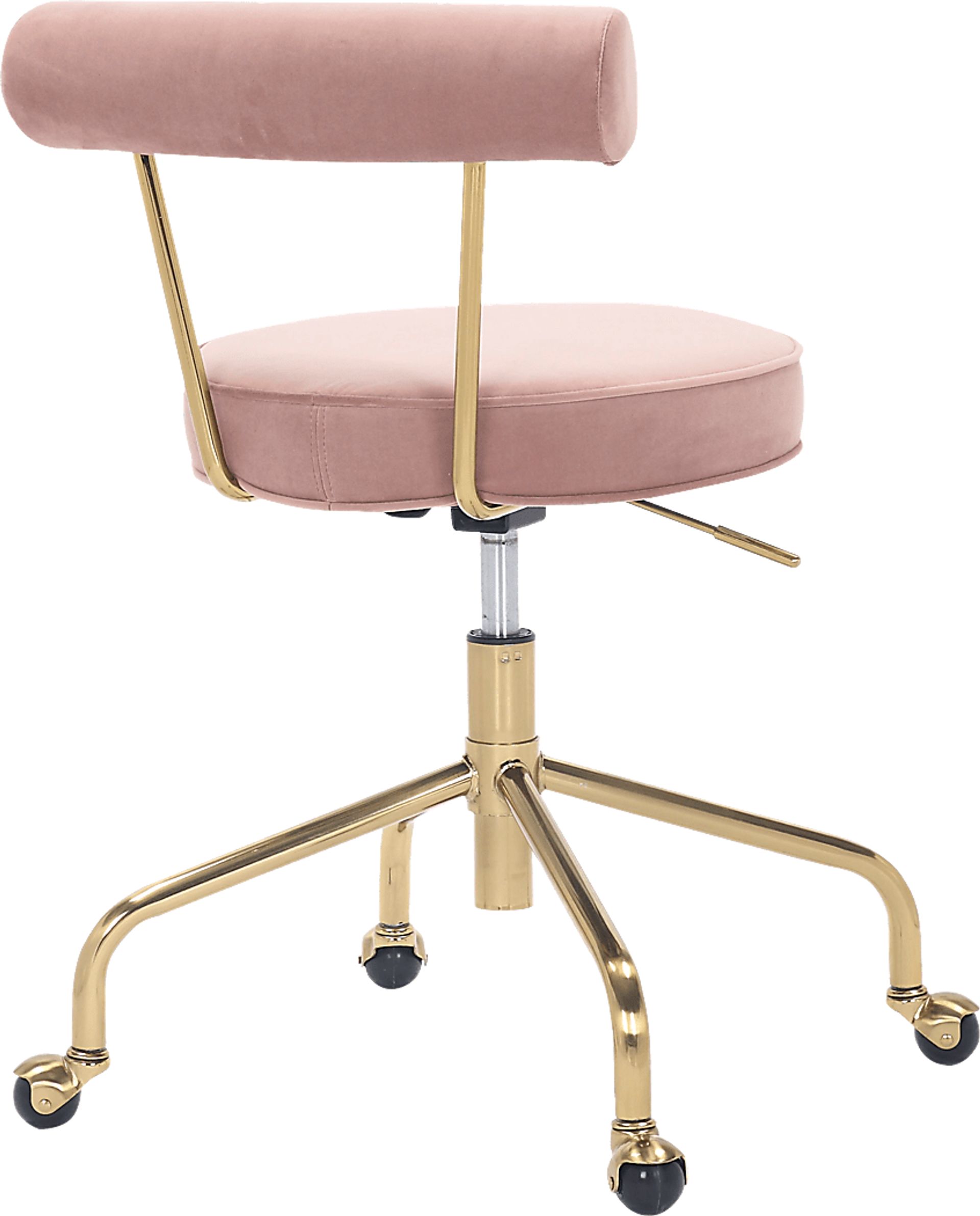 Asled Pink Office Chair - Image 3