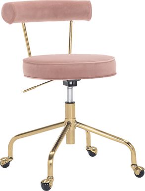 Asled Pink Office Chair