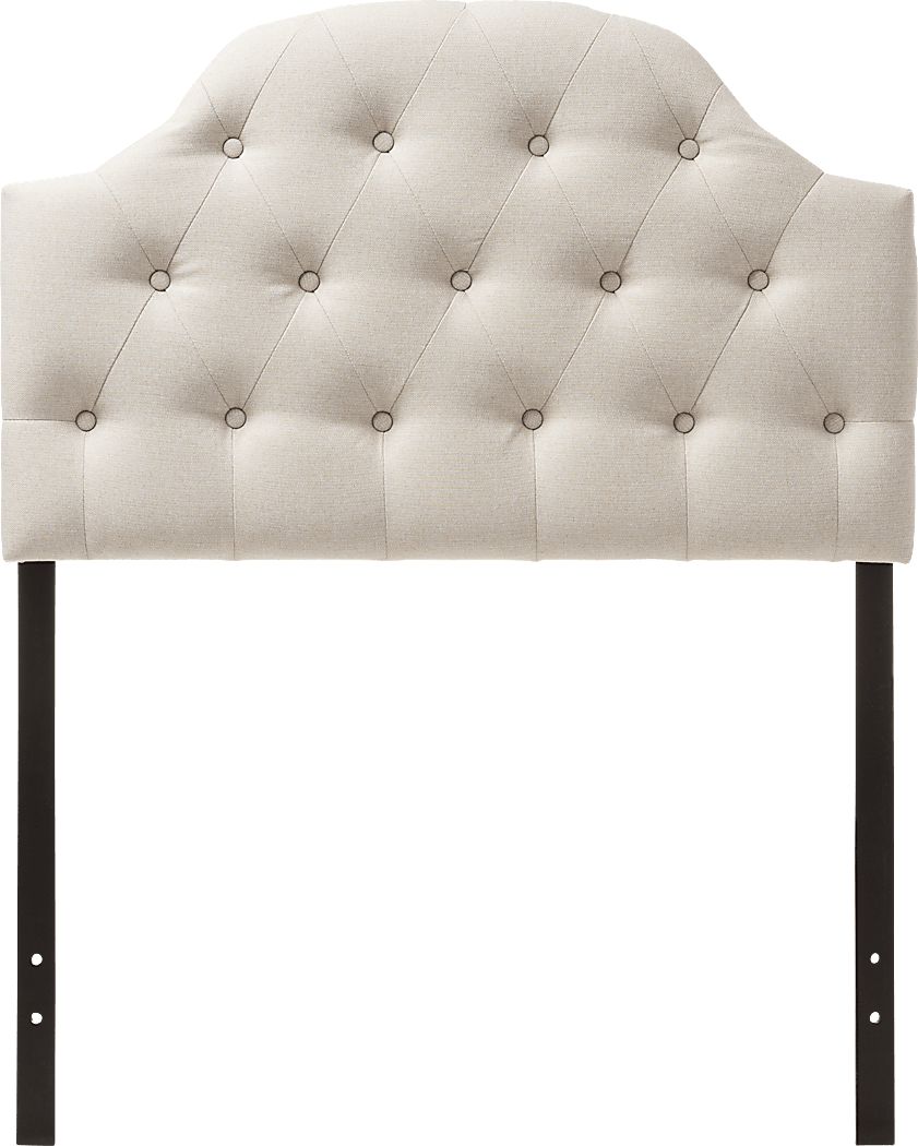 Asombra Beige Twin Headboard
